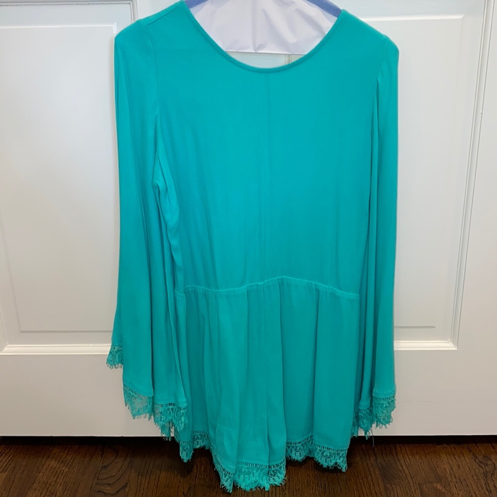 Emerald Green romper